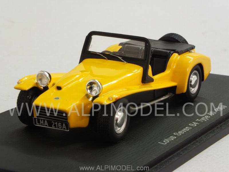 Lotus Seven S4 Type 60 1969 Yellow by spark-model