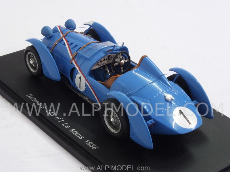 Delahaye 145 #1 Le Mans 1938 Dreyfus - Chiron by spark-model