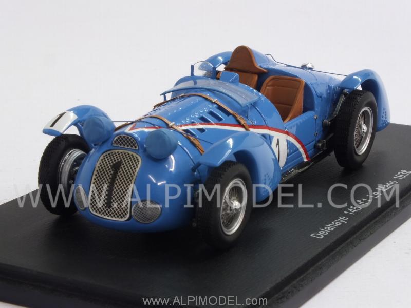Delahaye 145 #1 Le Mans 1938 Dreyfus - Chiron by spark-model