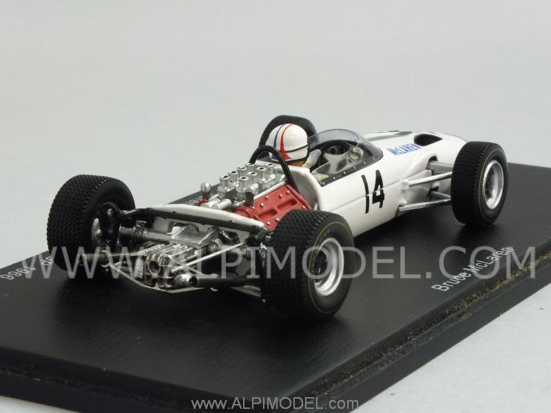 McLaren M2B Serenissima #14 British GP 1966 Bruce McLaren by spark-model