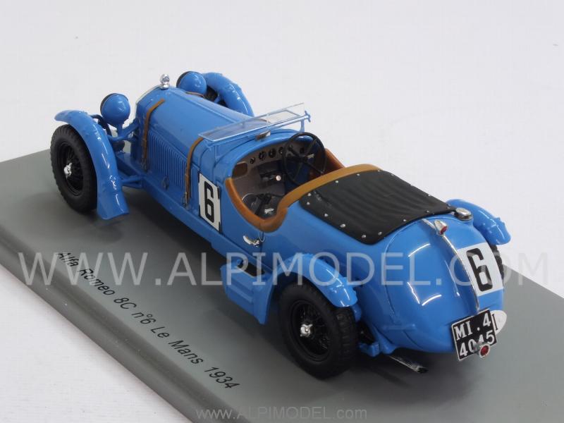 Alfa Romeo 8C #6 Le Mans 1934 Howe - Rose Richards by spark-model
