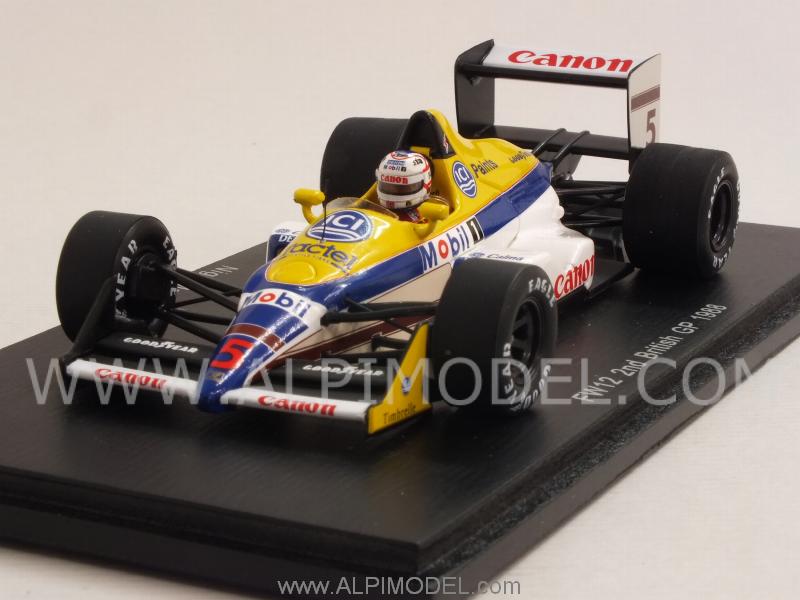 Williams FW12 #5 British GP 1988 Nigel Mansell by spark-model