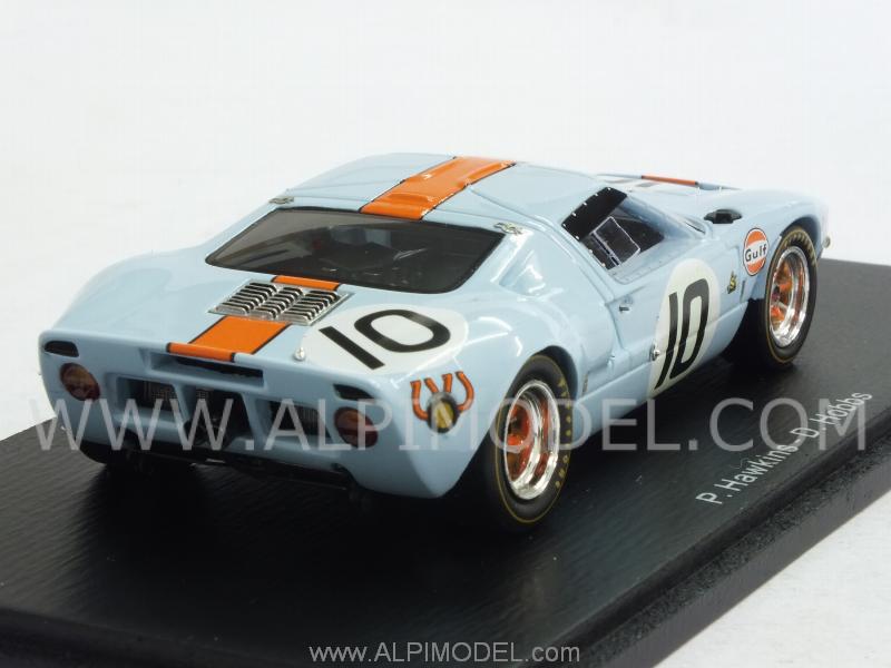 Ford GT40 #10 Le Mans 1968 Hawkins -  Hobbs by spark-model