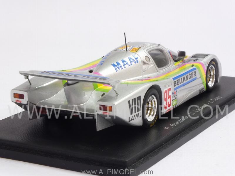 Sauber C6 #95 Le Mans 1986 R. Bassaler - D. Lacaud - Y. Tapy by spark-model