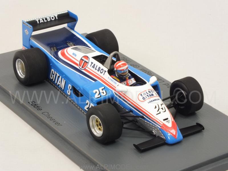 Ligier JS19 #25 GP Las Vegas USA 1982 Eddie Cheever by spark-model