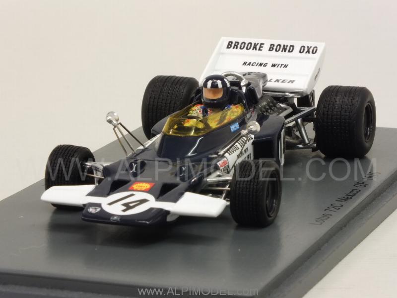 Lotus 72C #14 GP Mexico 1970 Graham Hill by spark-model