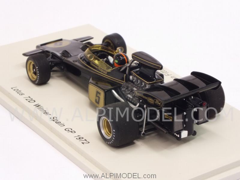 Lotus 72D  #5 Winner GP Spain 1972 World Champion Emerson Fittipaldi by spark-model
