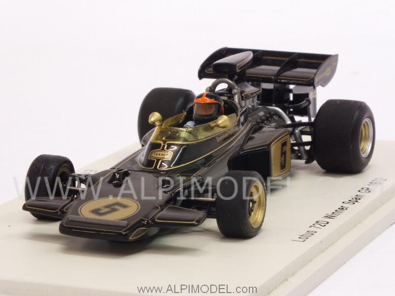 Lotus 72D  #5 Winner GP Spain 1972 World Champion Emerson Fittipaldi by spark-model