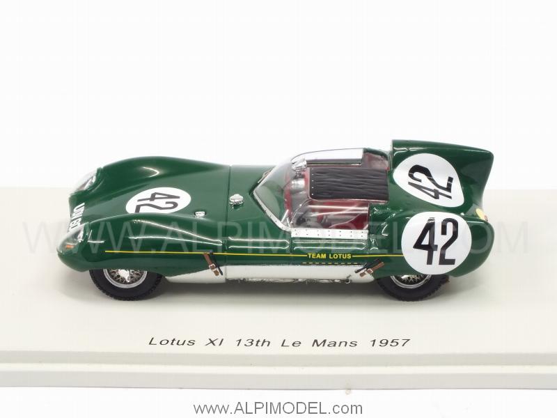 Lotus XI #.42 Le Mans 1957 Walshaw - Dalton by spark-model