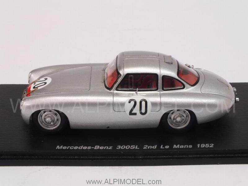 Mercedes 300 SL #20 2nd Le Mans 1952 Helfrich - Niedermayer by spark-model