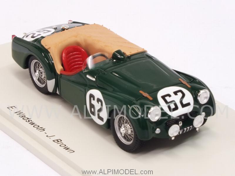 Triumph TR2 #62 Le Mans 1954 Wadswoth -  Brown by spark-model