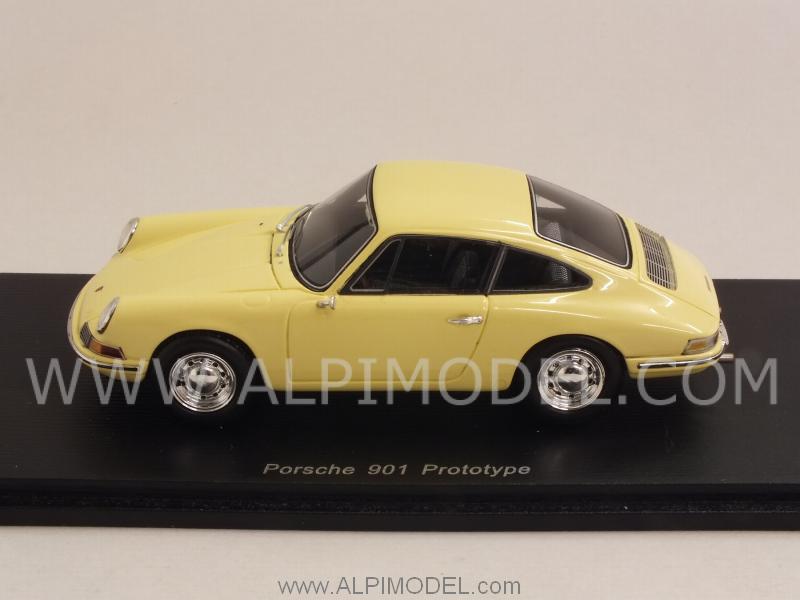 Porsche 901 Prototype 1963 (Pastel Yellow) by spark-model
