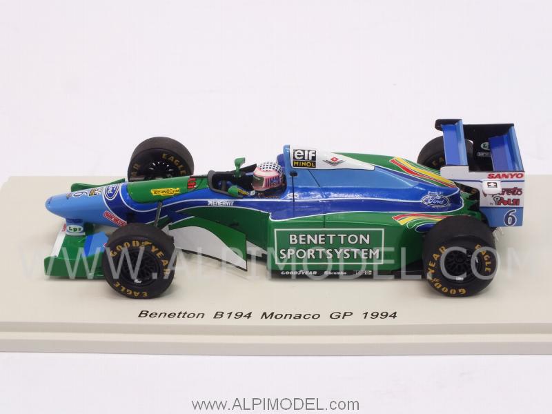 Benetton B194 #6 GP Monaco 1994 J.J.Lehto by spark-model