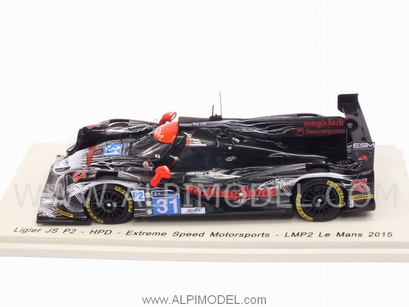 Ligier JS P2 HPD #31 Le Mans 2015 Brown - Overbeek - Fogarty by spark-model