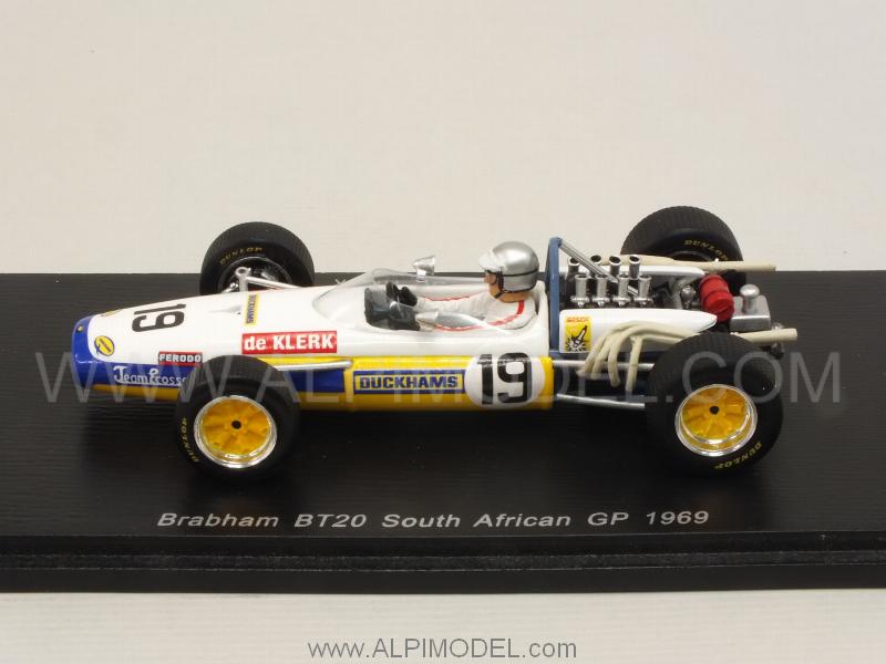Brabham BT20 #19 GP South Africa 1969 Peter De Klerk by spark-model