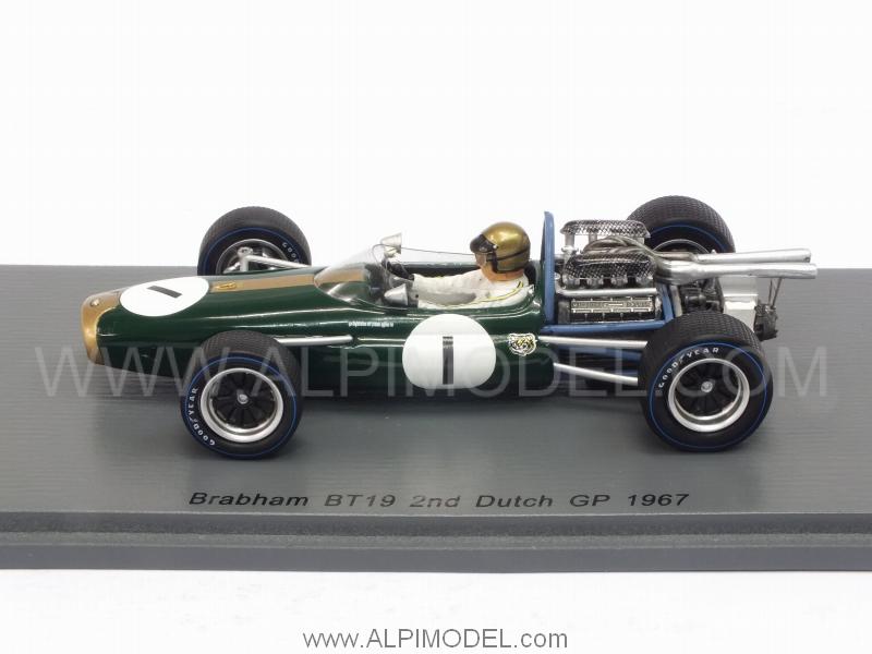 Brabham BT19 #1 GP Netherlands 1967 Jack Brabham by spark-model