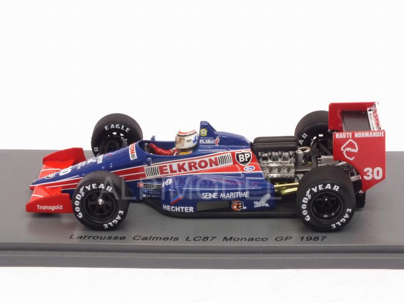 Larrousse Calmels LC87 #30 GP Monaco 1987 Philippe Alliot by spark-model