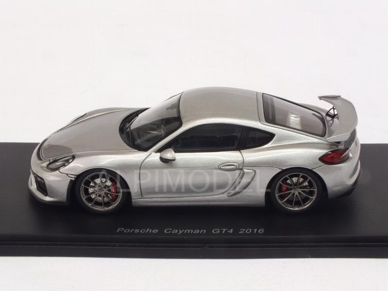 Porsche Cayman GT4 2016 (Silver) by spark-model