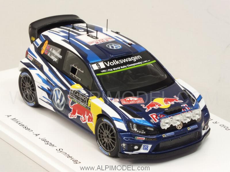 Volkswagen Polo R WRC #9 Rally Monte Carlo 2016 Mikkelsen - Synnevag by spark-model