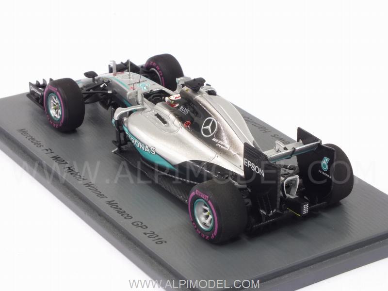 Mercedes W07 AMG Hybrid #44 Winner GP Monaco 2016 Lewis Hamilton by spark-model