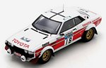 Toyota Celica 2000 GT #18 Lombard RAC Rally 1977 Therier - Vial by SPARK MODEL