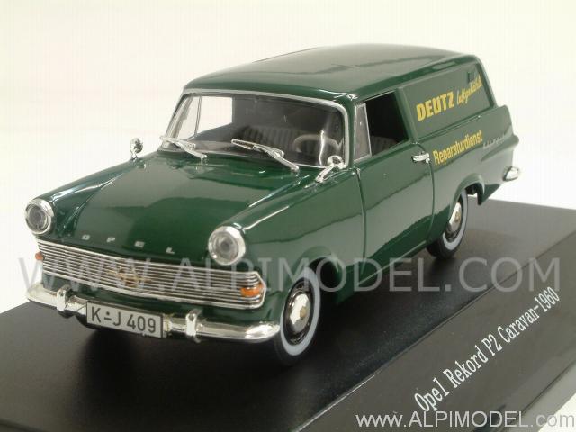 Opel Rekord P2 Caravan 1960  'Deutz Reparatudienst' by starline