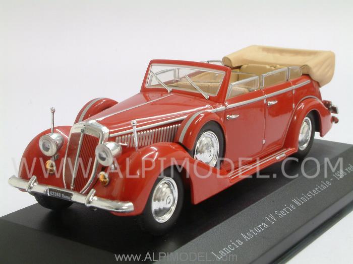 Lancia Astura IV Serie Ministeriale 1938 (Red) by starline