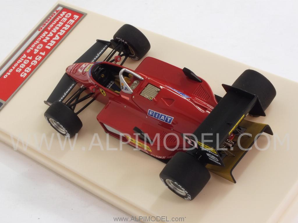 Ferrari 156-85 Winner GP Germany 1985 Michele Alboreto by tameo