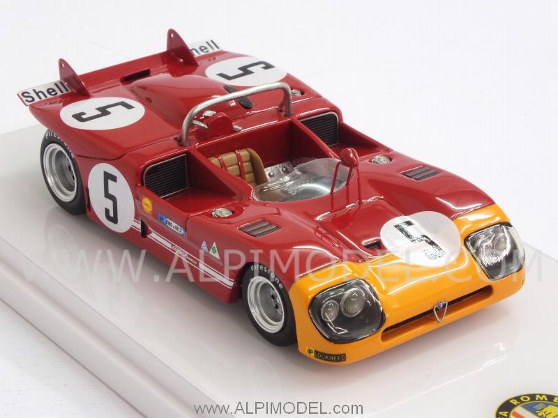 Alfa Romeo 33/3 Autodelta #5 Winner Targa Florio 1971 Vaccarella - Hezemans by true-scale-miniatures