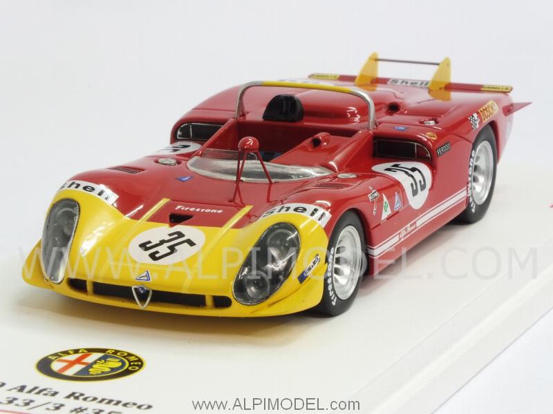 Alfa Romeo Tipo 33/3  #35 Le Mans 1970 Galli -  Stommelen by true-scale-miniatures