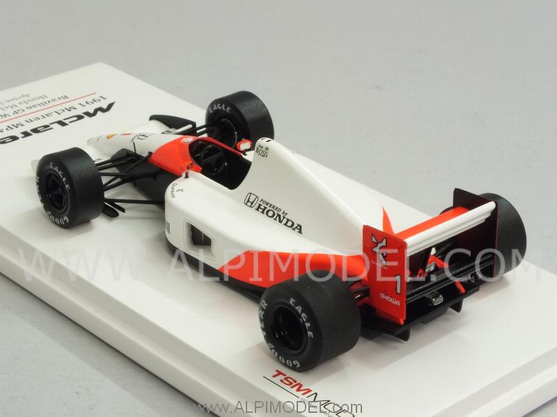 McLaren MP4/6 Honda Winner GP Brasil 1991 Ayrton Senna by true-scale-miniatures