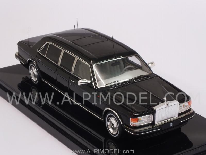 Rolls Royce Silver Spur II Limousine 1991 (Black) by true-scale-miniatures