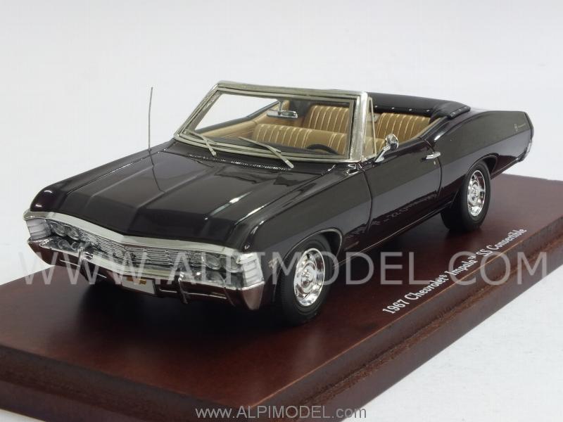 Chevrolet Impala SS Convertible 1967 (Purple) by true-scale-miniatures