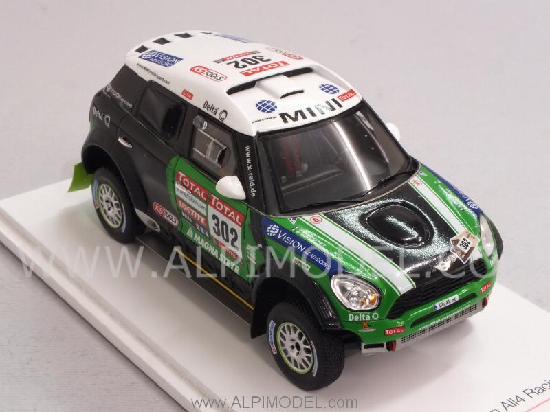 Mini Countryman #302 All4 Racing Winner Dakar Rally 2012 Peterhansel - Cottret by true-scale-miniatures
