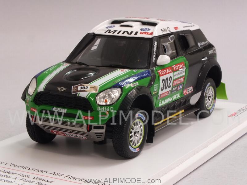 Mini Countryman #302 All4 Racing Winner Dakar Rally 2012 Peterhansel - Cottret by true-scale-miniatures