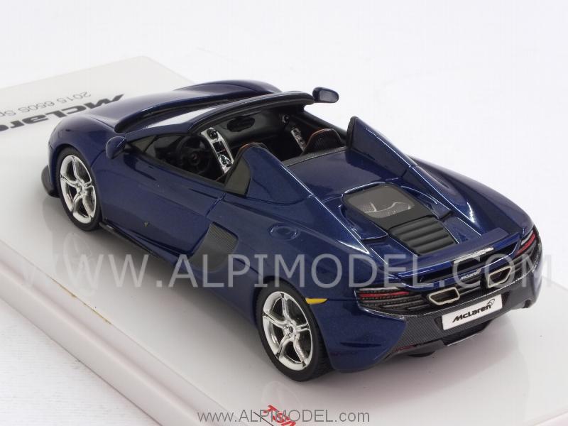 McLaren 650S Spider 2015 (Volcano Blue) by true-scale-miniatures