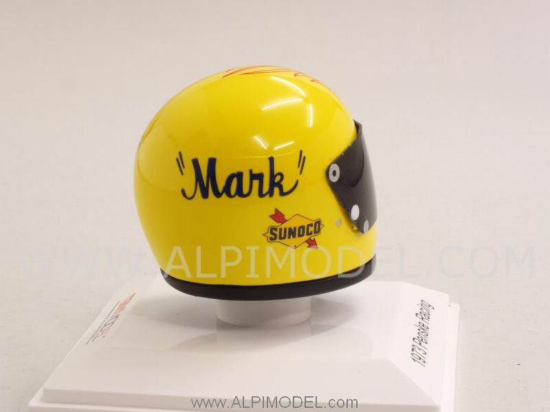 Helmet Mark Donohue 1973 Penske Racing  (1/8 scale - 3cm) by true-scale-miniatures