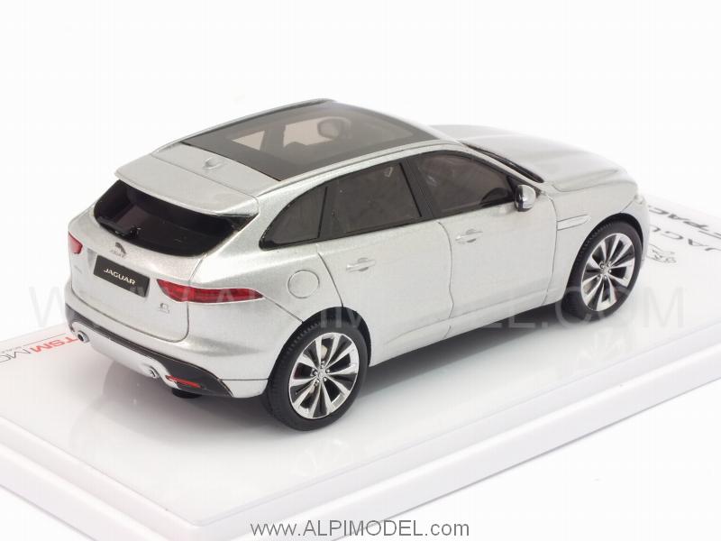 Jaguar F-Pace 2016 (Silver) by true-scale-miniatures