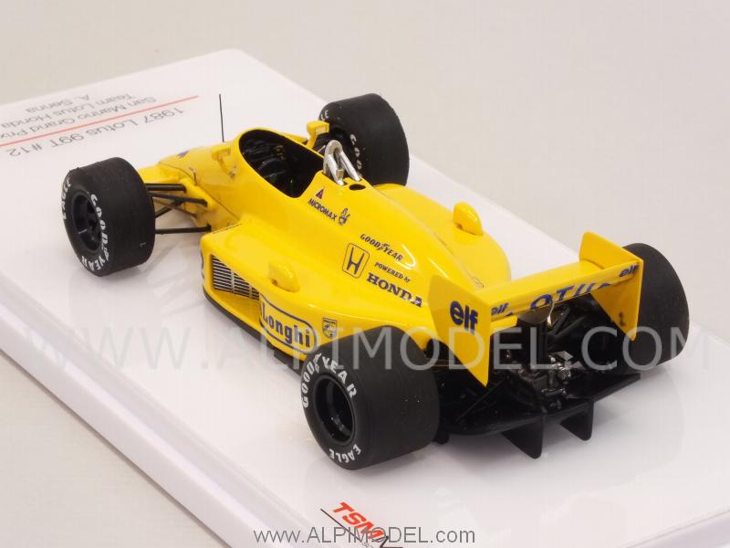 Lotus 99T Honda #12 GP San Marino 1987 Ayrton Senna by true-scale-miniatures