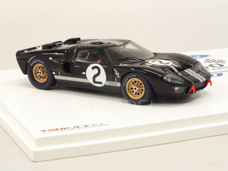 Ford GT Le Mans 50th Anniversary Set Ford GT40 #2 1966 - Ford GT #68 2016 Special Edition by true-scale-miniatures
