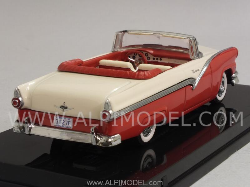 Ford Fairlane Convertible 1956 (Fiesta Red/Colonial White) by vitesse