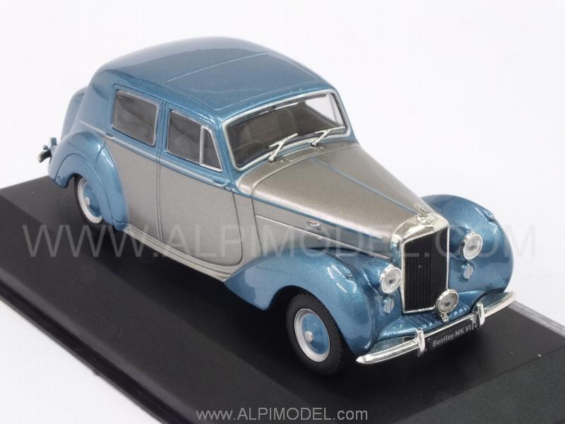Bentley MkVI 1950 (Silver Metallic/Light Blue) by whitebox
