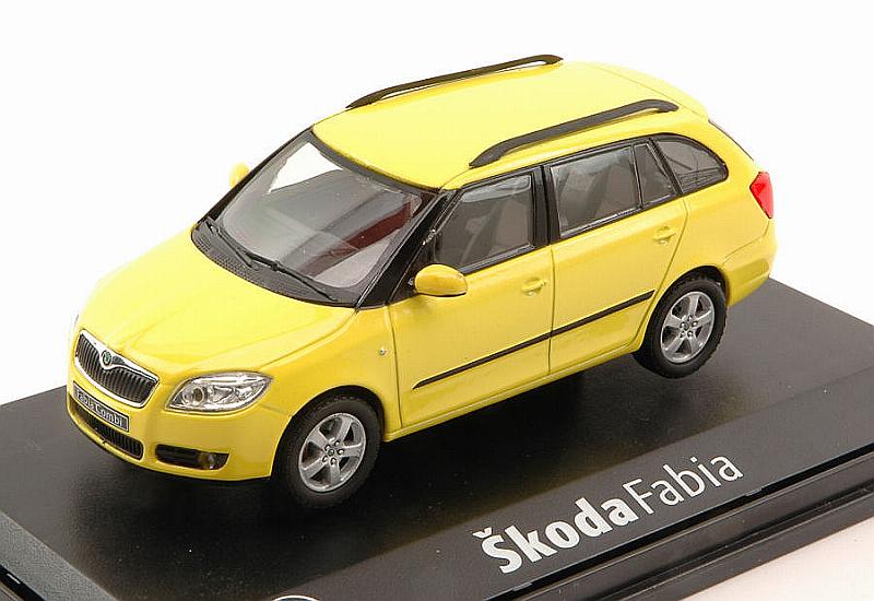 Skoda Fabia Combi II 2007 (Sprint Yellow) by abrex