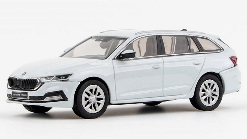 Skoda Octavia IV Combi 2020 (Moon White) by abrex