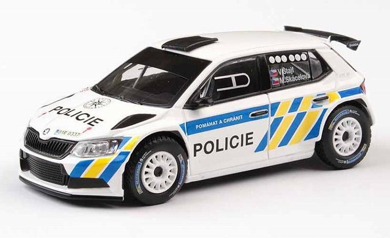 Skoda Fabia III R5 2015 Czech Police by abrex