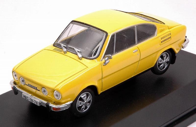 Skoda 110r Coupe' 1980 (Solar Yellow) by abrex
