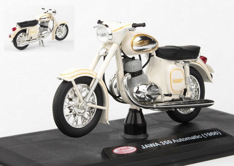 Jawa 350 Automatic 1966 (White) by abrex