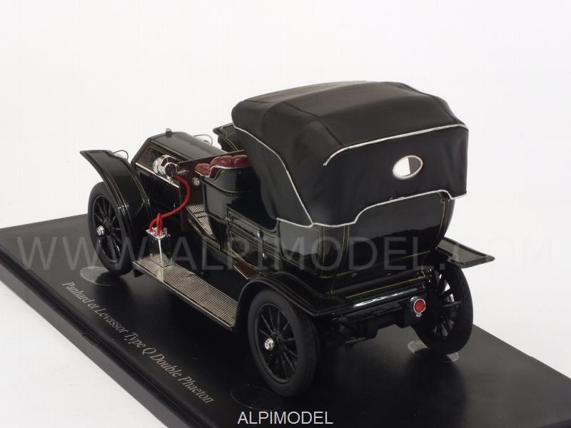 Panhard-Levassor Type Q Double Phaeton 1905 (Black) - auto-cult
