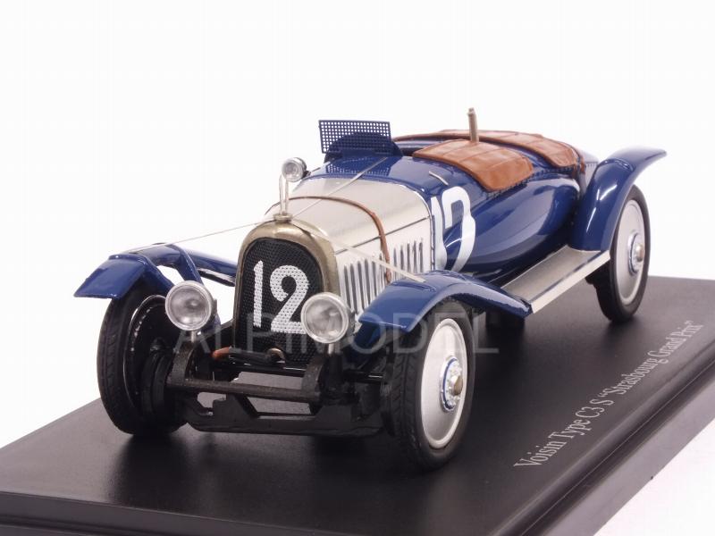 Voisin Type C3 S #12 'Strasbourg Grand Prix 1922 by auto-cult