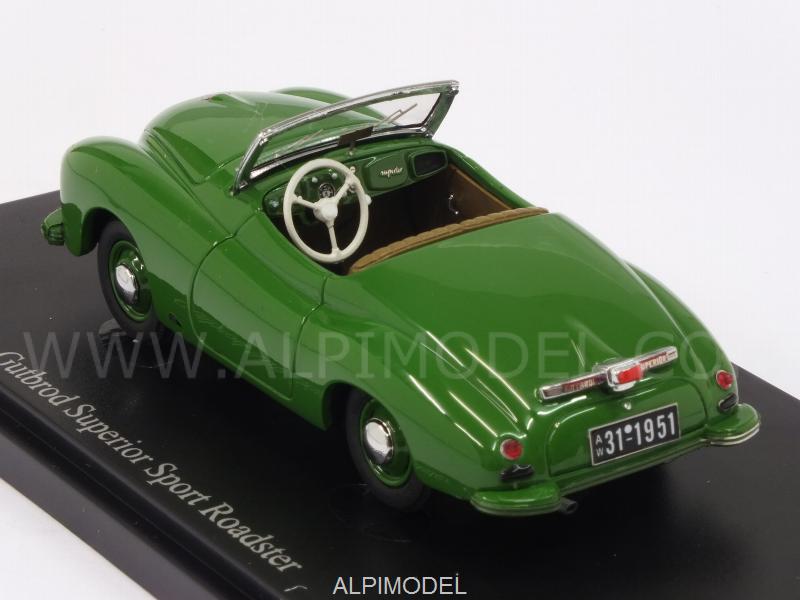 Gutbrod Superior Sport Roadster 1951 (Green) - auto-cult